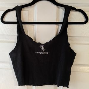 F21 Cowgirl Crop Top